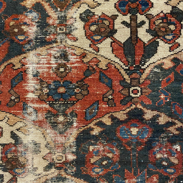 Vintage Rug, 4' 11 x 6' 4 Blue