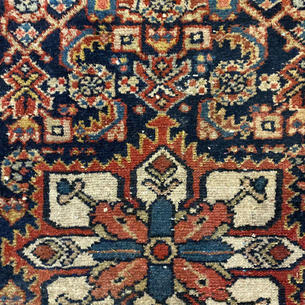 Vintage Rug, 2' 5 x 4' 1 Blue