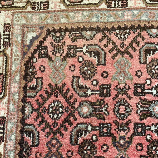 Vintage Rug, 2' 7 x 4' 3 Soft Red