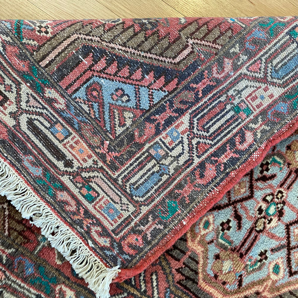 Vintage Rug, 2' 6 x 4' Red