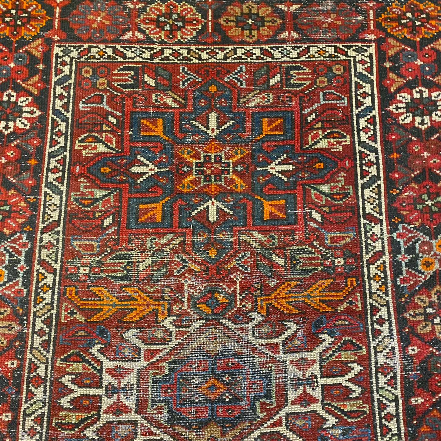 Vintage Rug, 2' 11 x 4' 5 Red