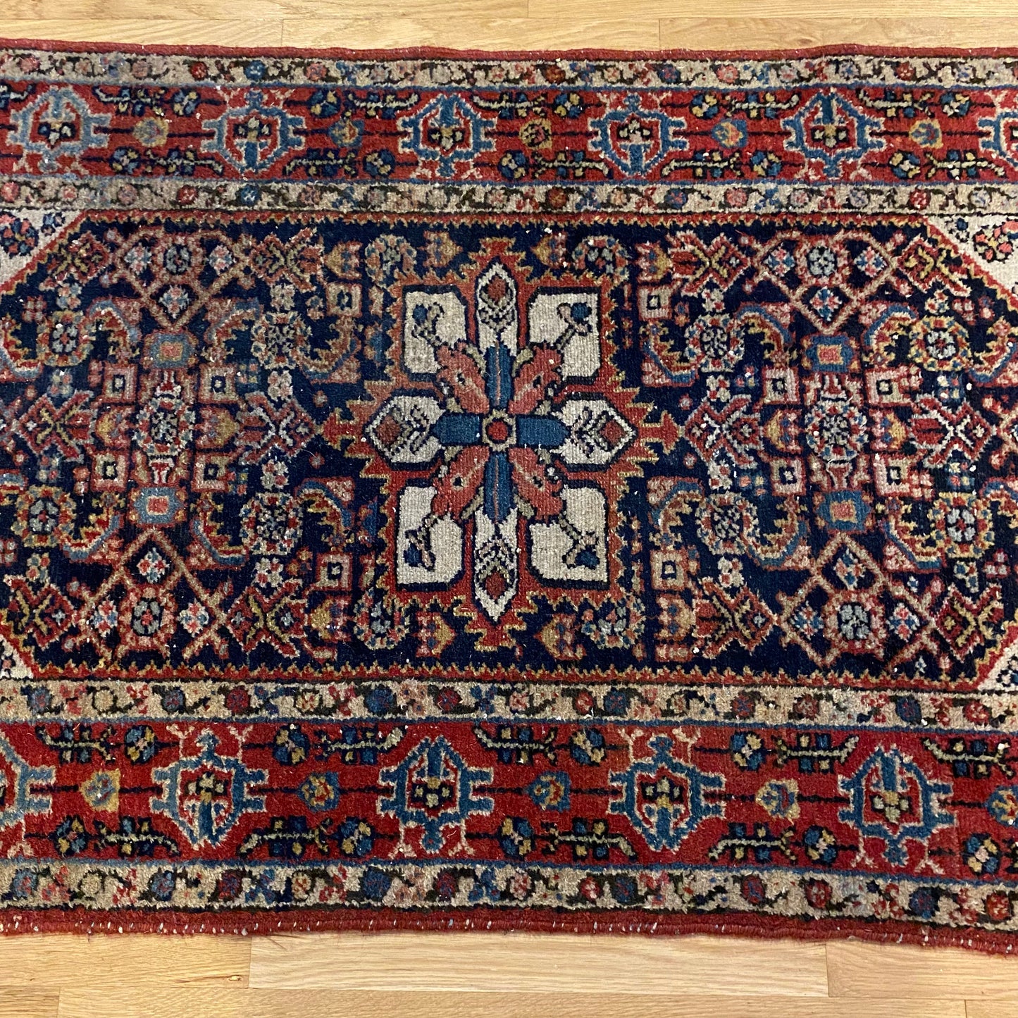 Vintage Rug, 2' 5 x 4' 1 Blue