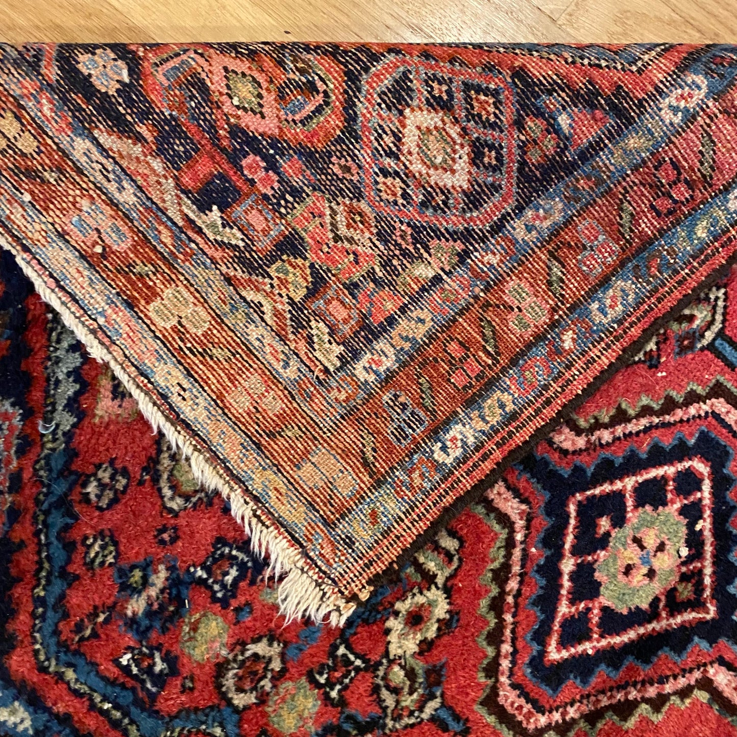 Vintage Rug, 2' 8 x 3' 10 Red