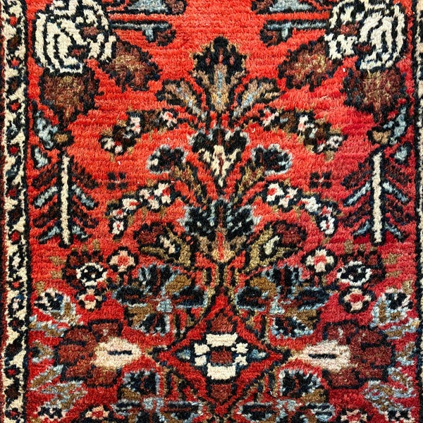 Vintage Rug, 1' 10 x 2' 10 Red