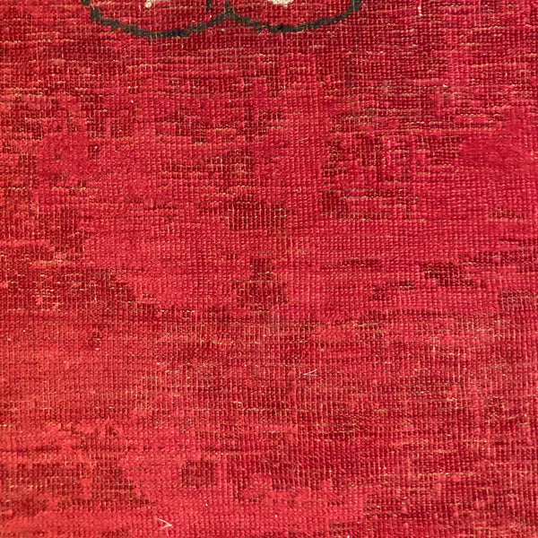 Antique Rug, 4' 2 x 7' 2 Red