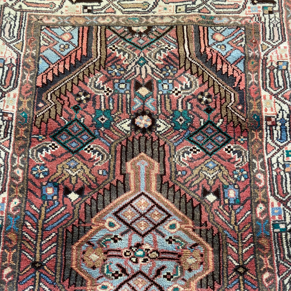 Vintage Rug, 2' 6 x 4' Red