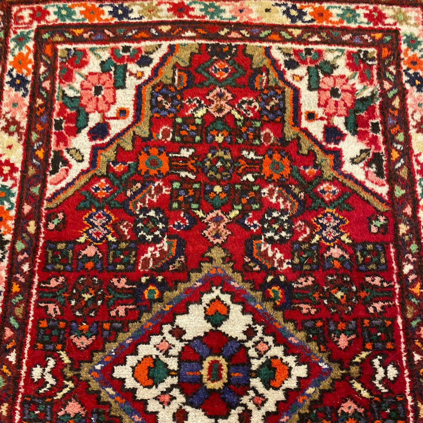 Vintage Rug, 2' 10 x 4' 2 Red