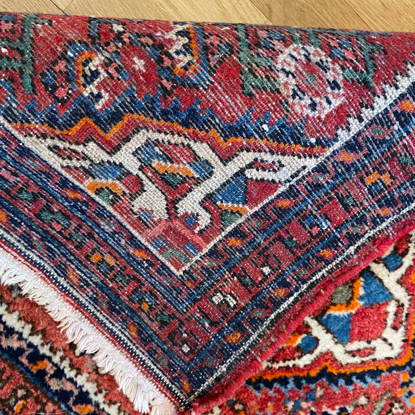 Vintage Rug, 2' 2 x 3' 1 Red