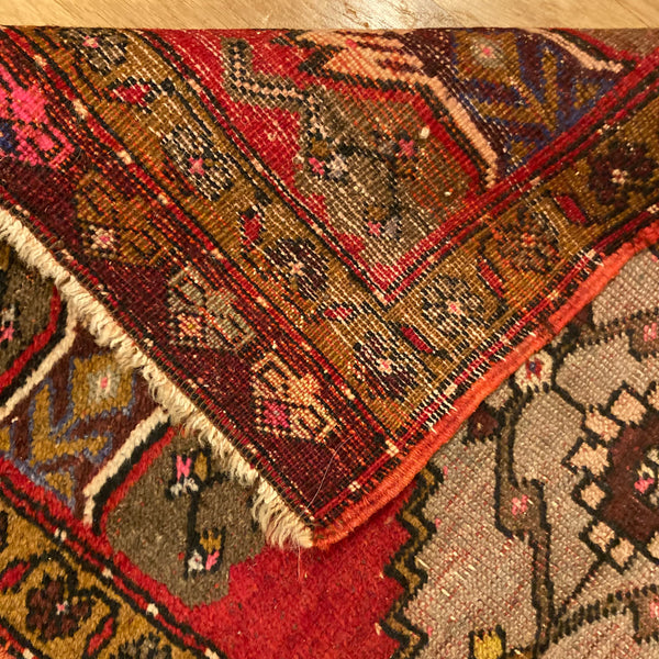 Turkish Rug, 1' 8 x 2' 11 Red