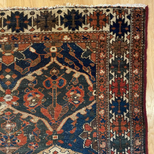 Vintage Rug, 4' 11 x 6' 4 Blue