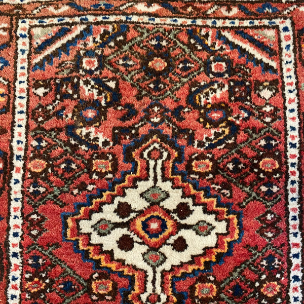 Vintage Rug, 1' 11 x 2' 6 Red