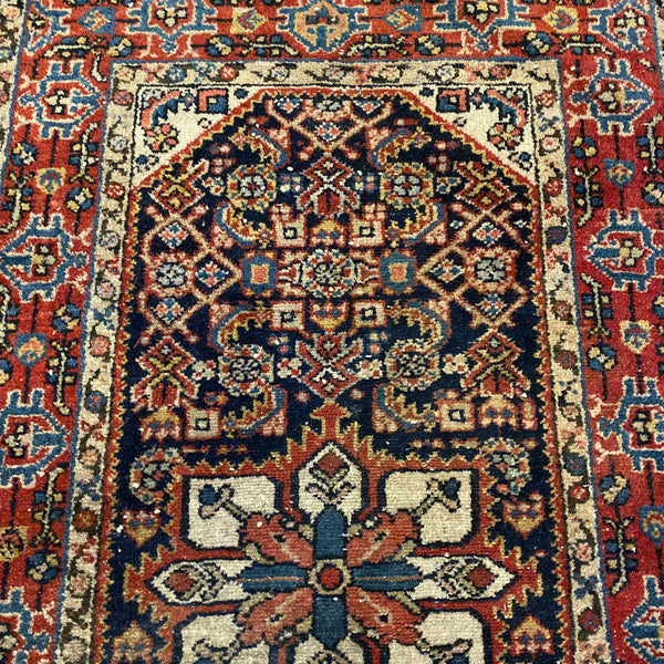Vintage Rug, 2' 5 x 4' 1 Blue