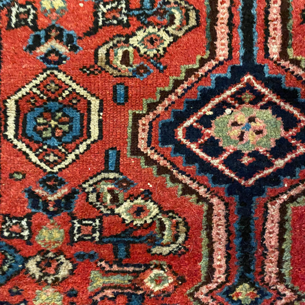 Vintage Rug, 2' 8 x 3' 10 Red