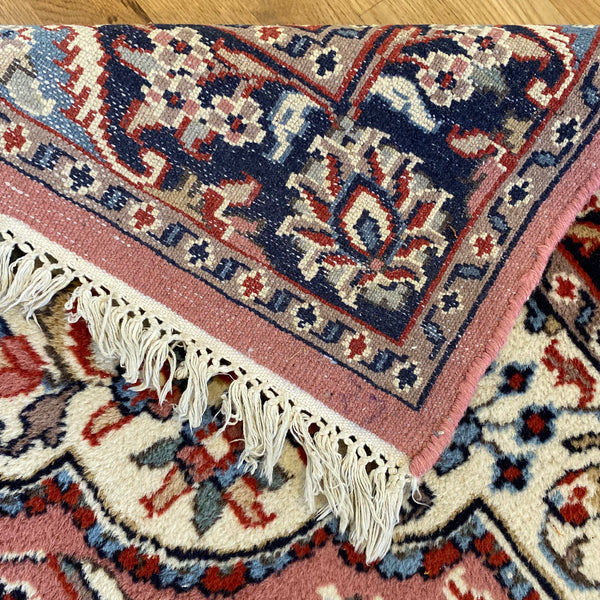 Vintage Rug, 4' 2 x 7' 3 Pink