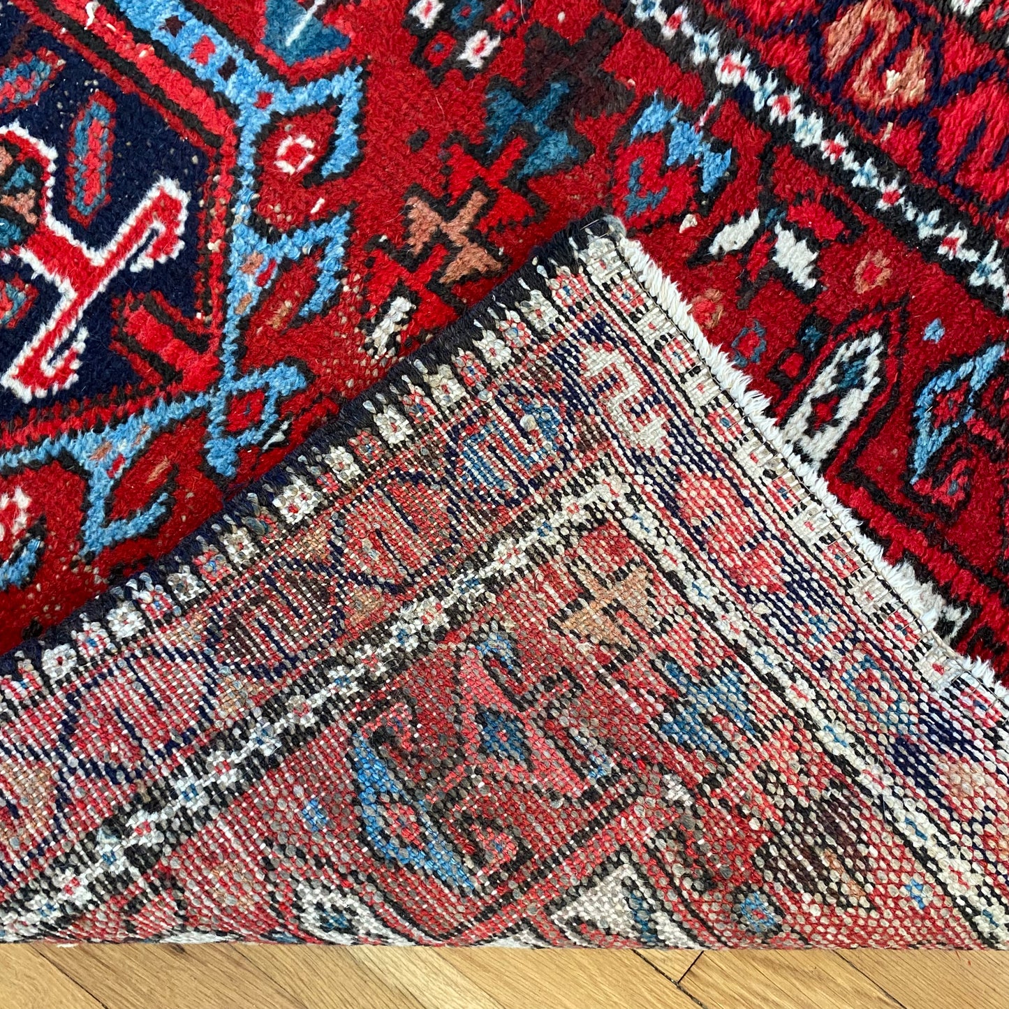 Vintage Rug, 2' 7 x 4' 5 Red