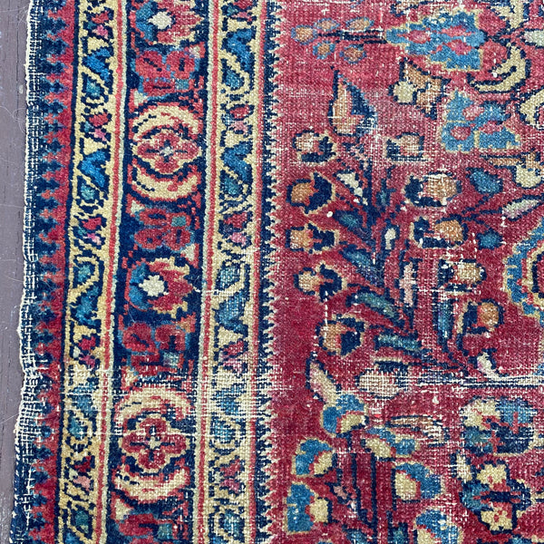 Vintage Rug, 2' 6 x 3' 11 Pink