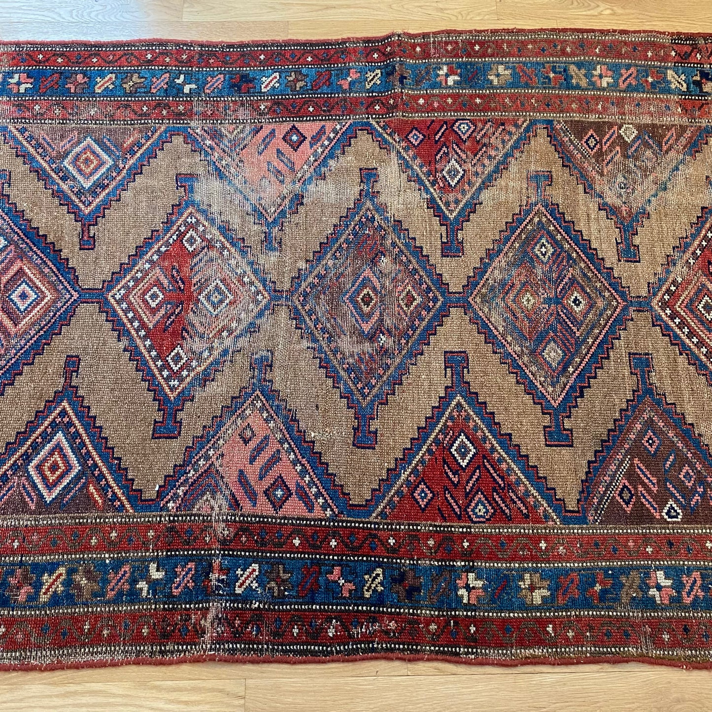 Vintage Rug, 3' 8 x 6' 1 Blue