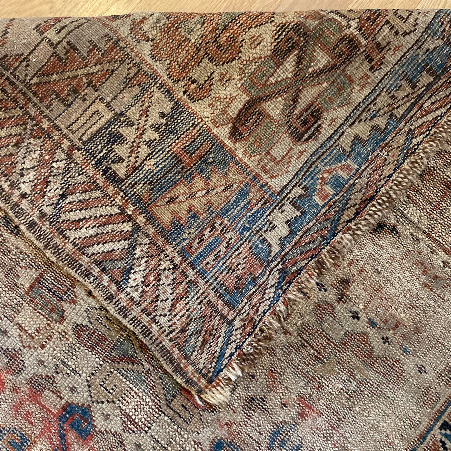 Antique Rug, 3' 2 x 5' 1 Beige