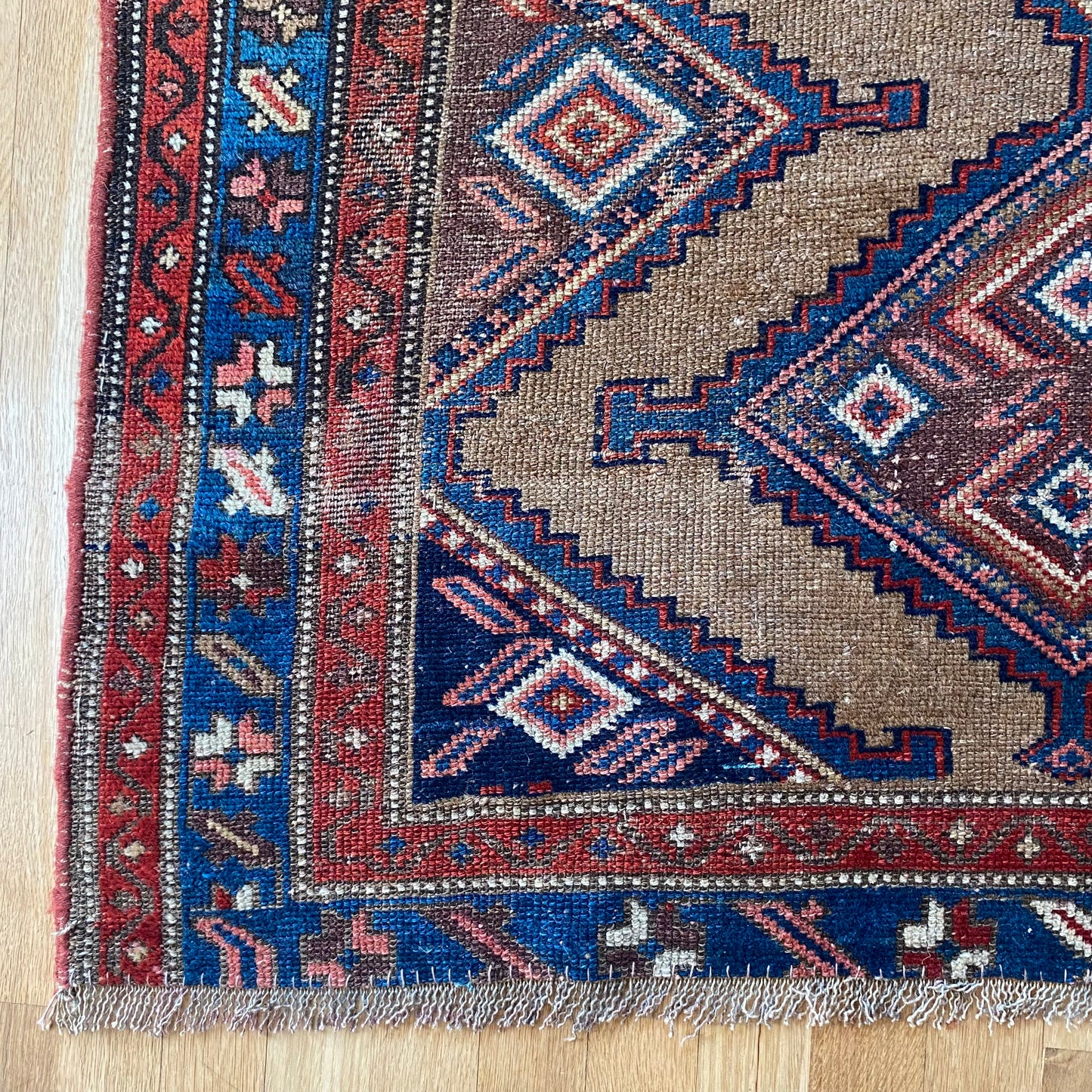 Vintage Rug, 3' 8 x 6' 1 Blue