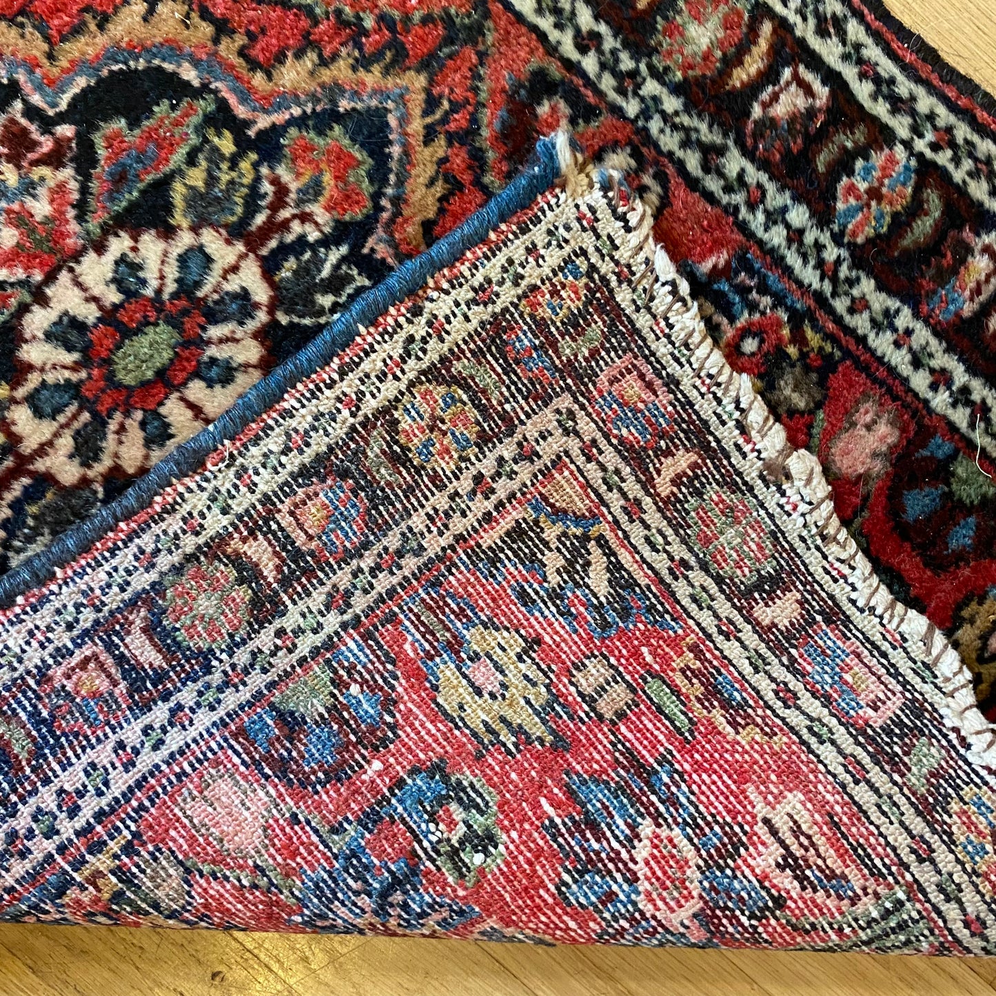 Vintage Rug, 1' 11 x 2' 11 Pink
