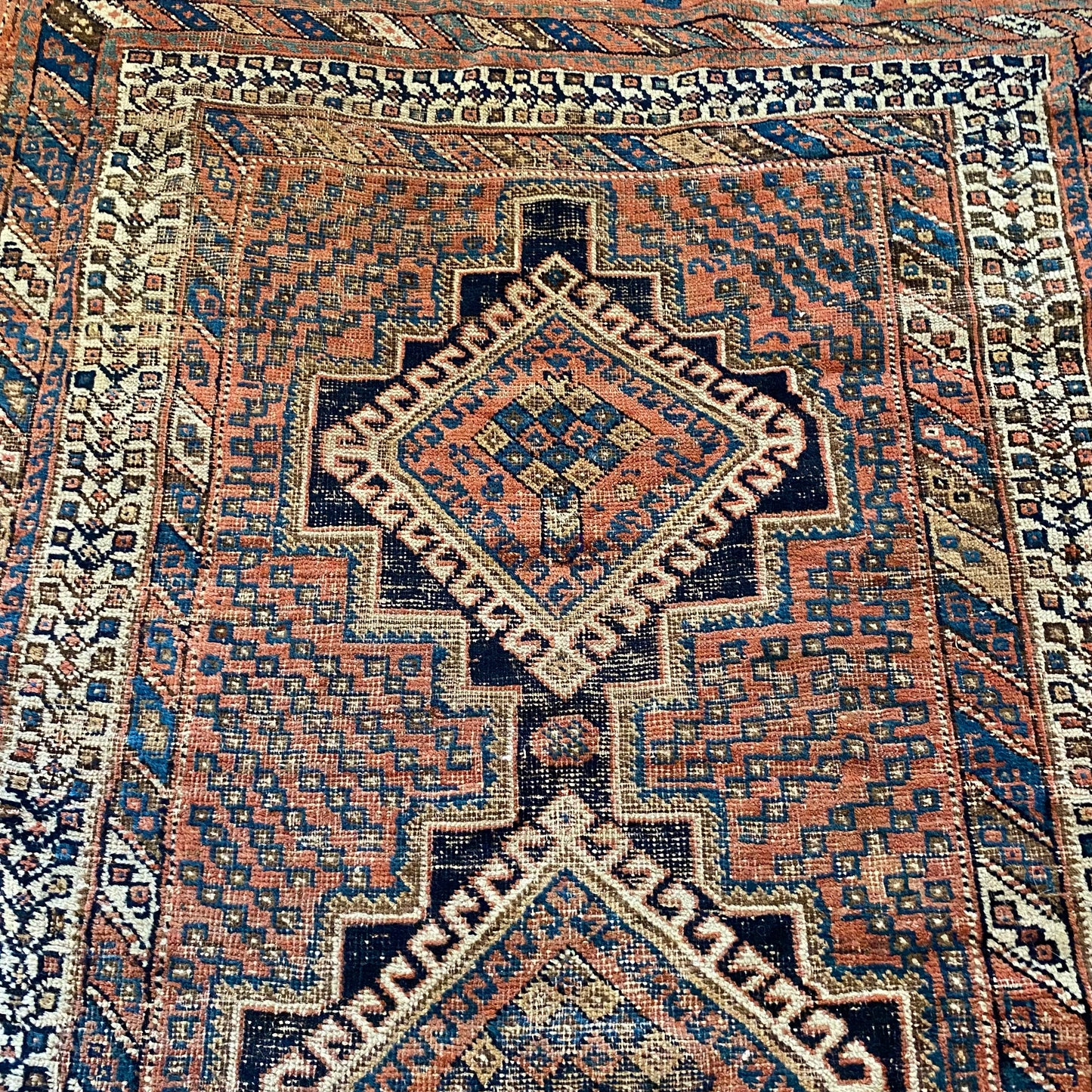 Vintage Rug, 3' 10 x 5' 2 Red