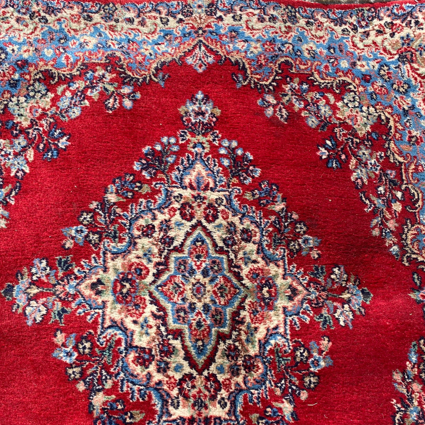 Vintage Rug, 5' 3 x 6' 2 Red