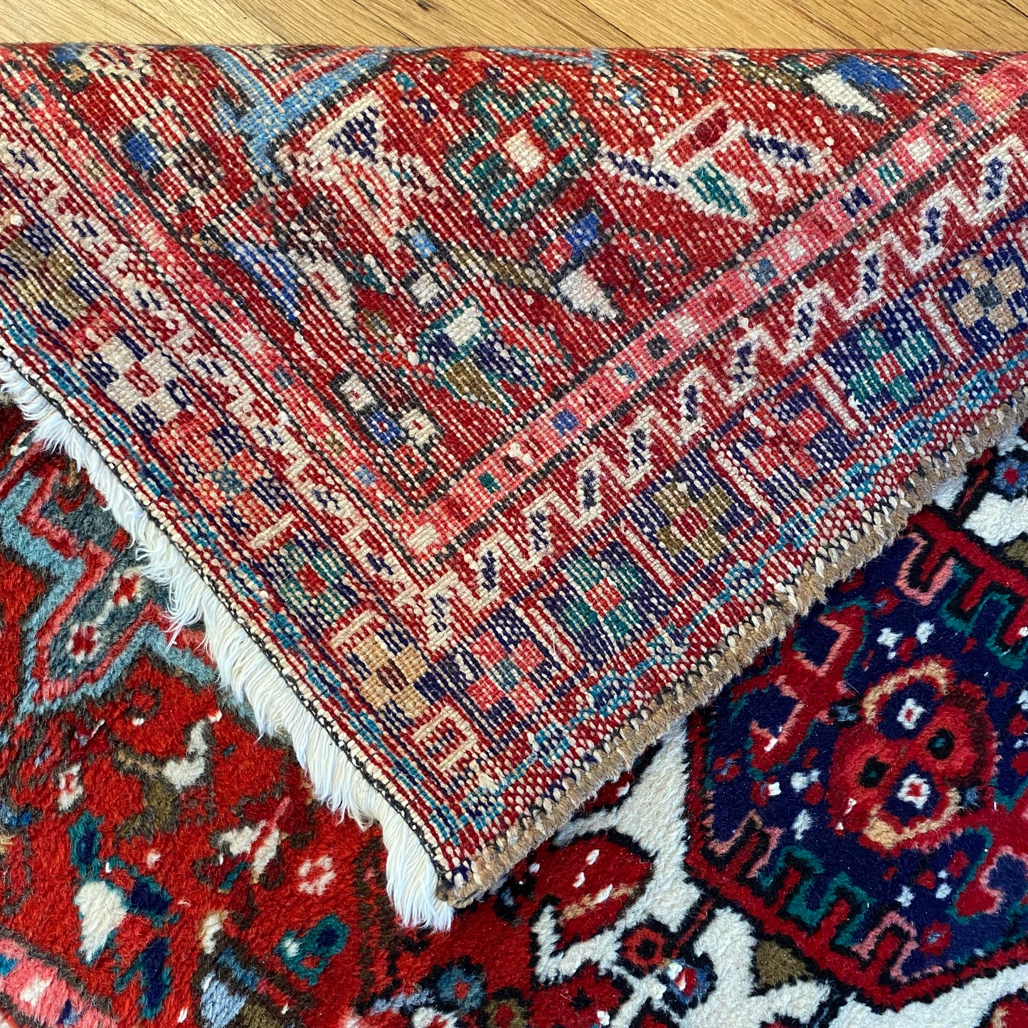 Vintage Rug, 2' 8 x 3' 10 Red