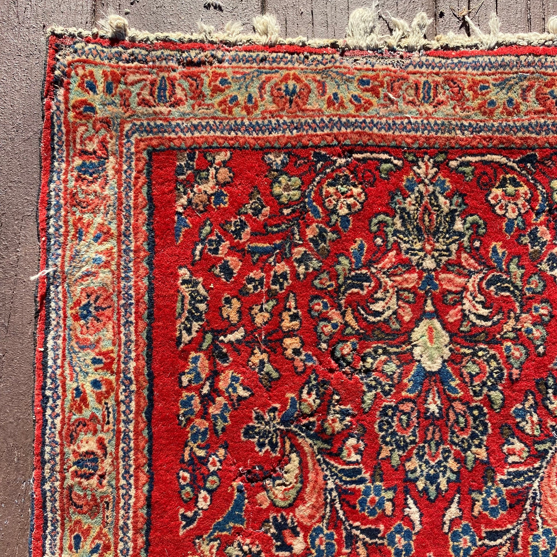 Vintage Rug, 2' 1 x 4' 1 Red - Jessie's Oriental Rugs
