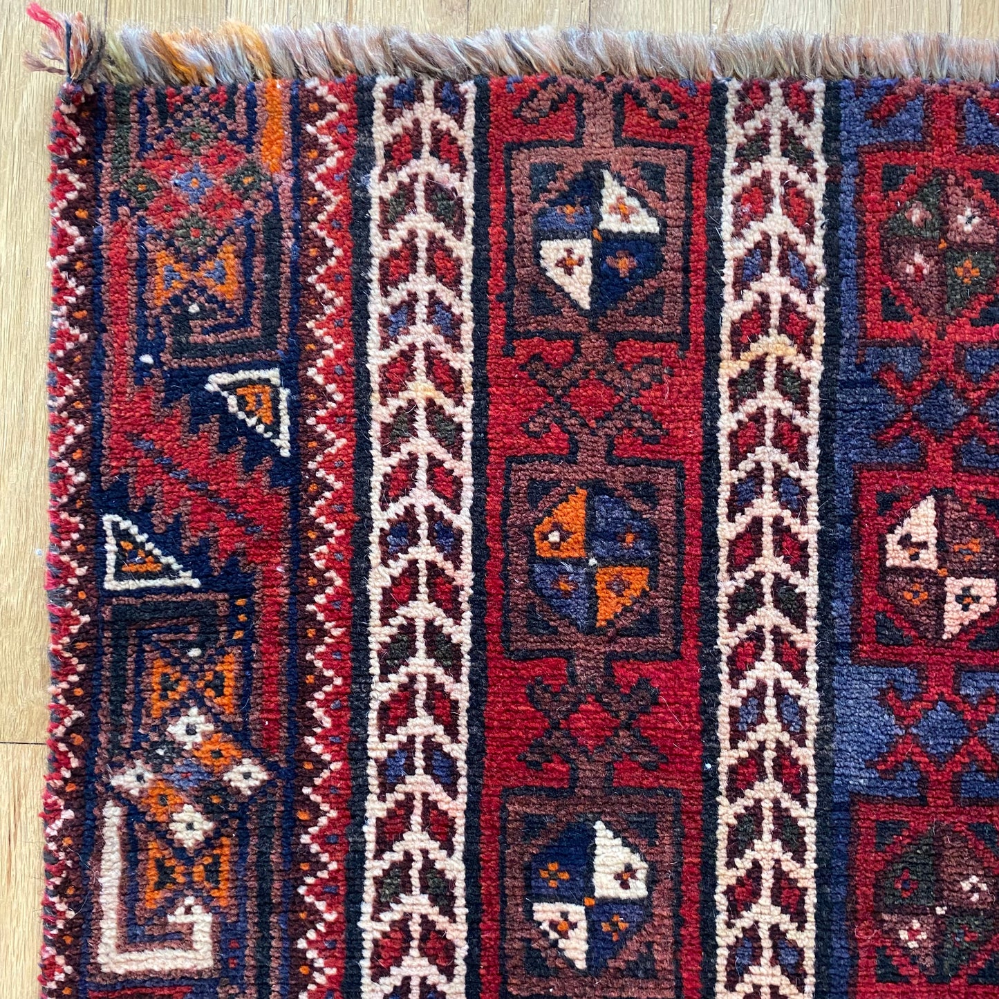 Vintage Rug, 2' 8 x 3' 5 Red