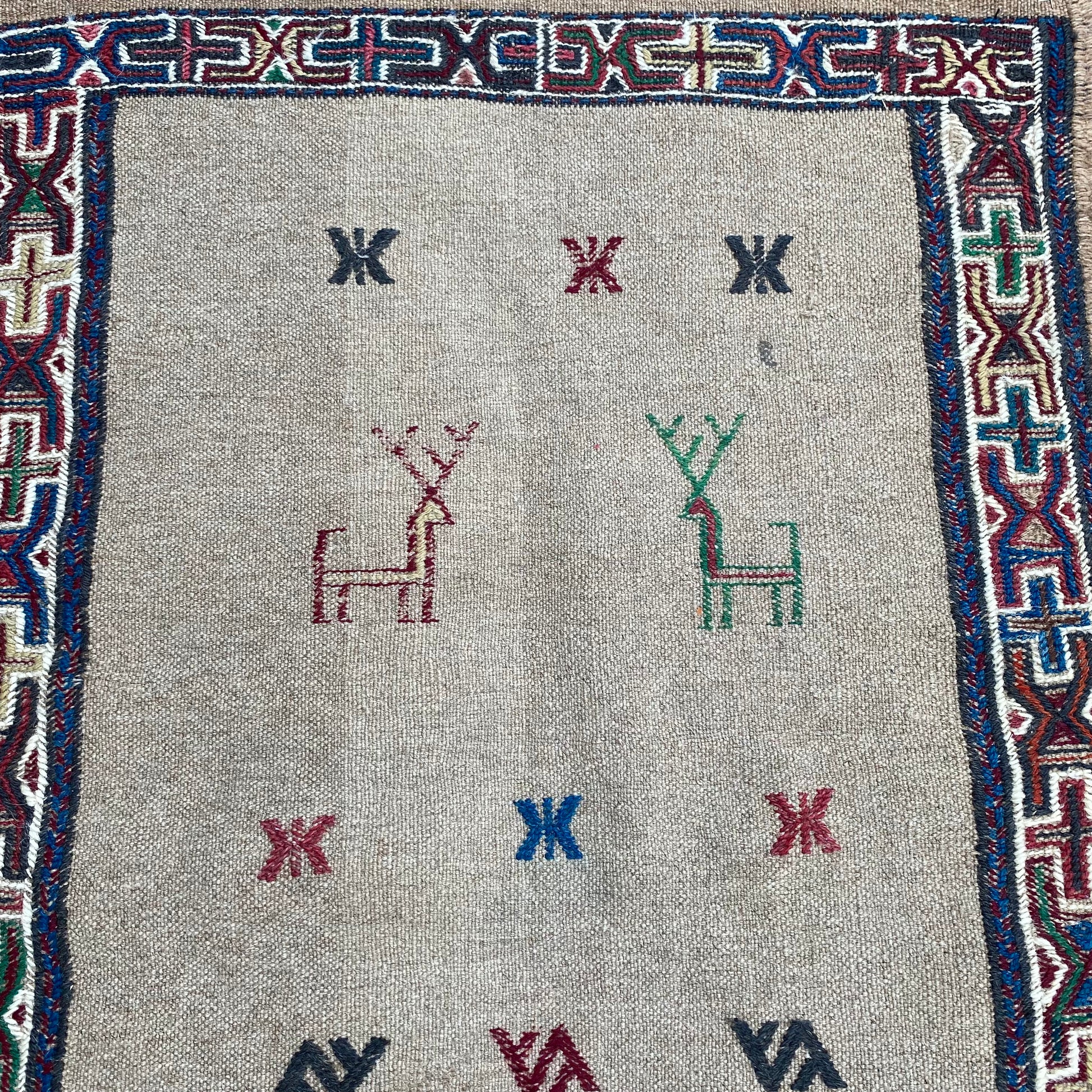 Vintage Rug, 2' 1 x 6' 6 Tan - Jessie's Oriental Rugs