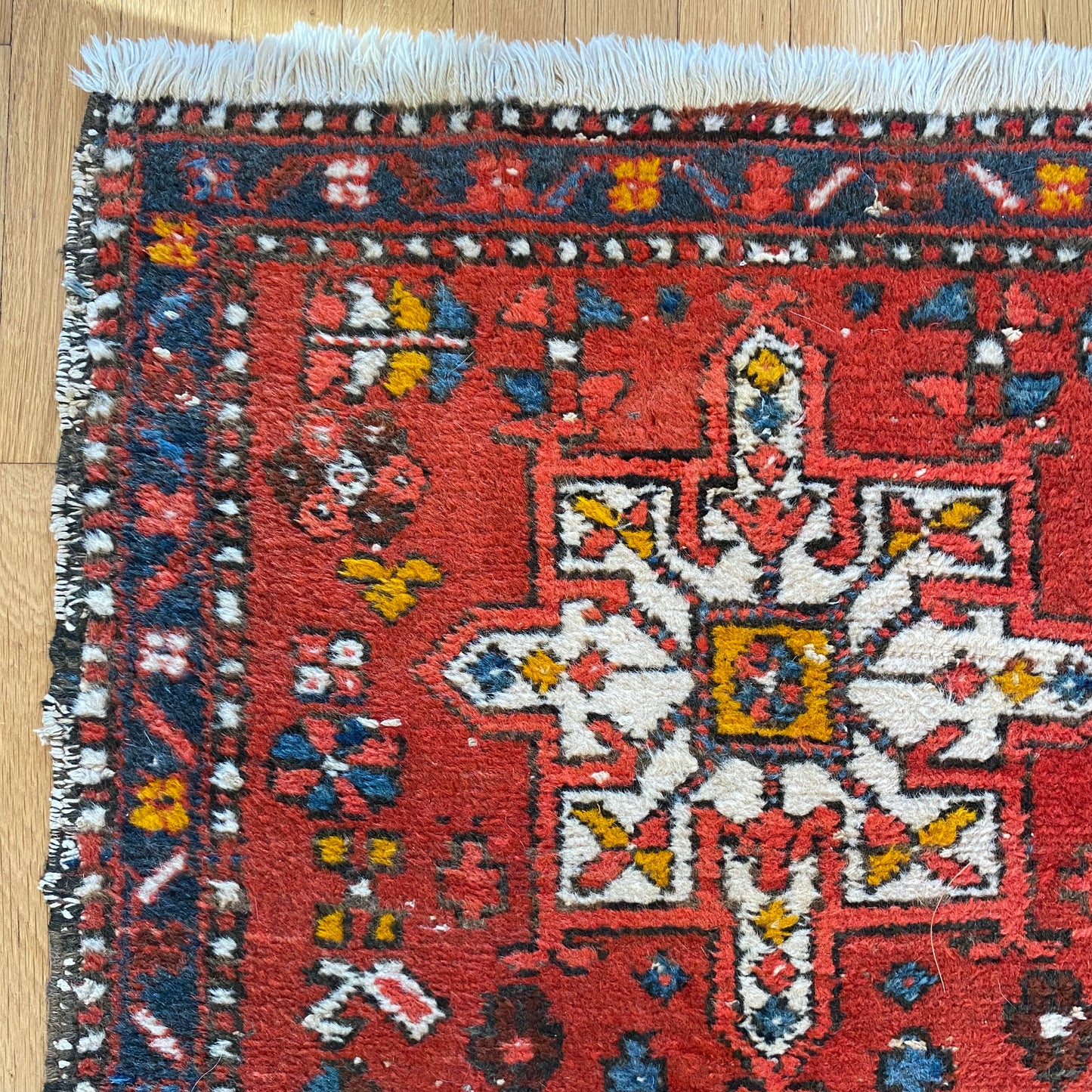 Vintage Rug, 2' 4 x 4' 1 Red