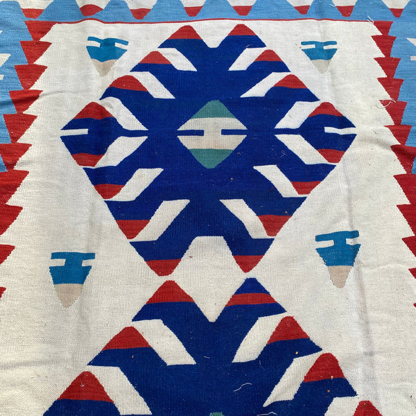 Vintage Rug, 5' 6 x 8' 10 White