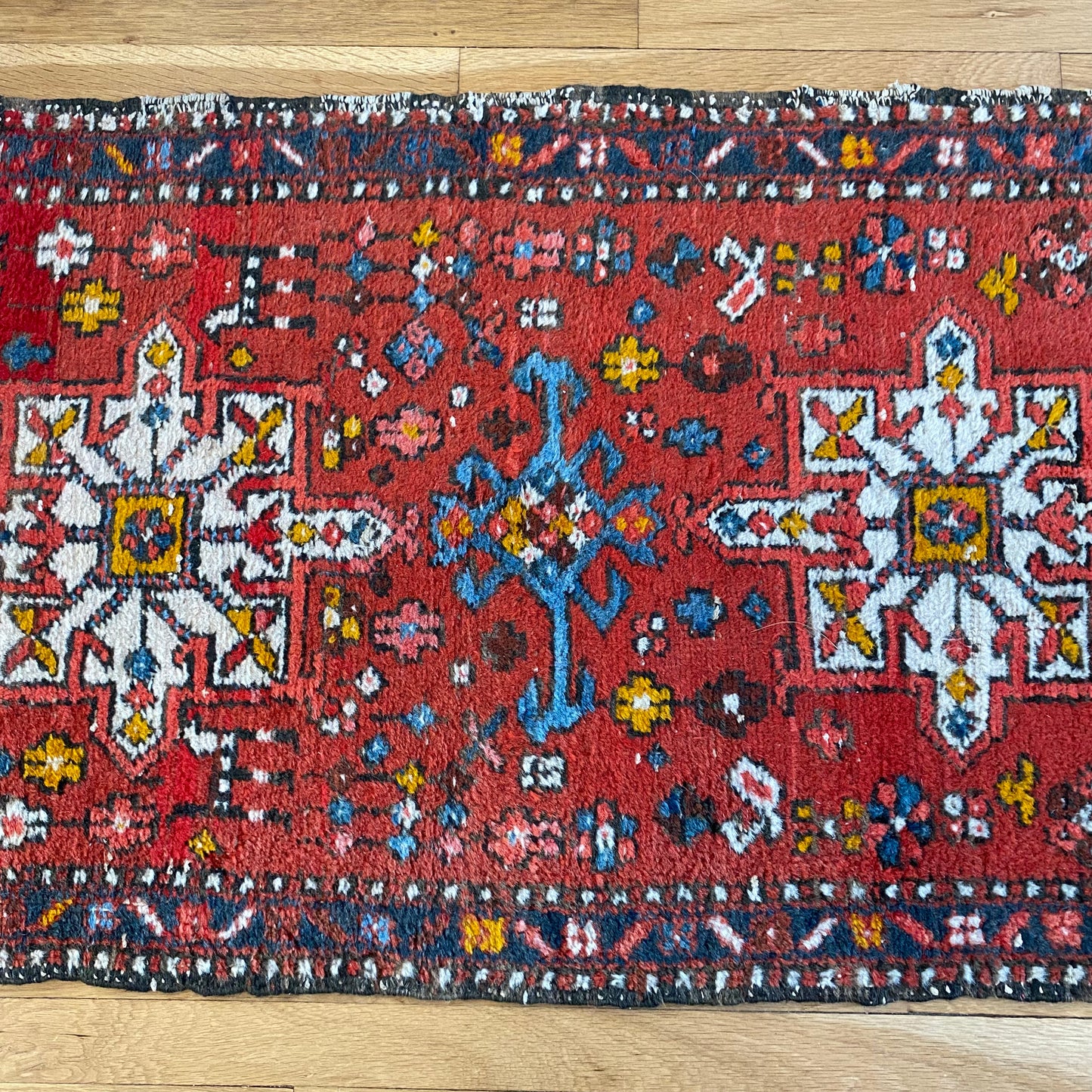 Vintage Rug, 2' 4 x 4' 1 Red