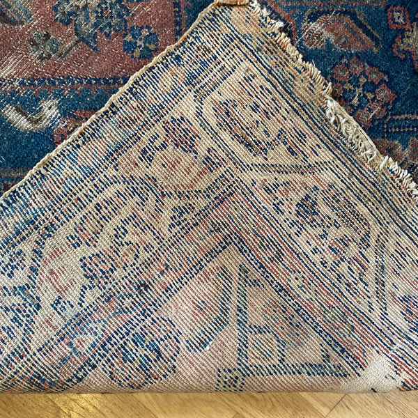Vintage Rug, 3' 4 x 5' 6 Blue