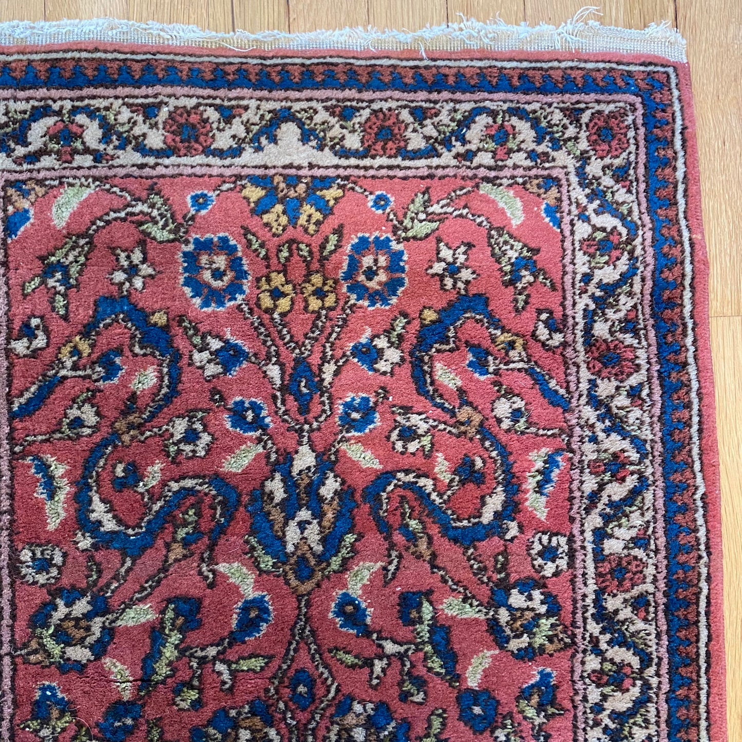 Vintage Rug, 2' 1 x 3' 7 Light Maroon