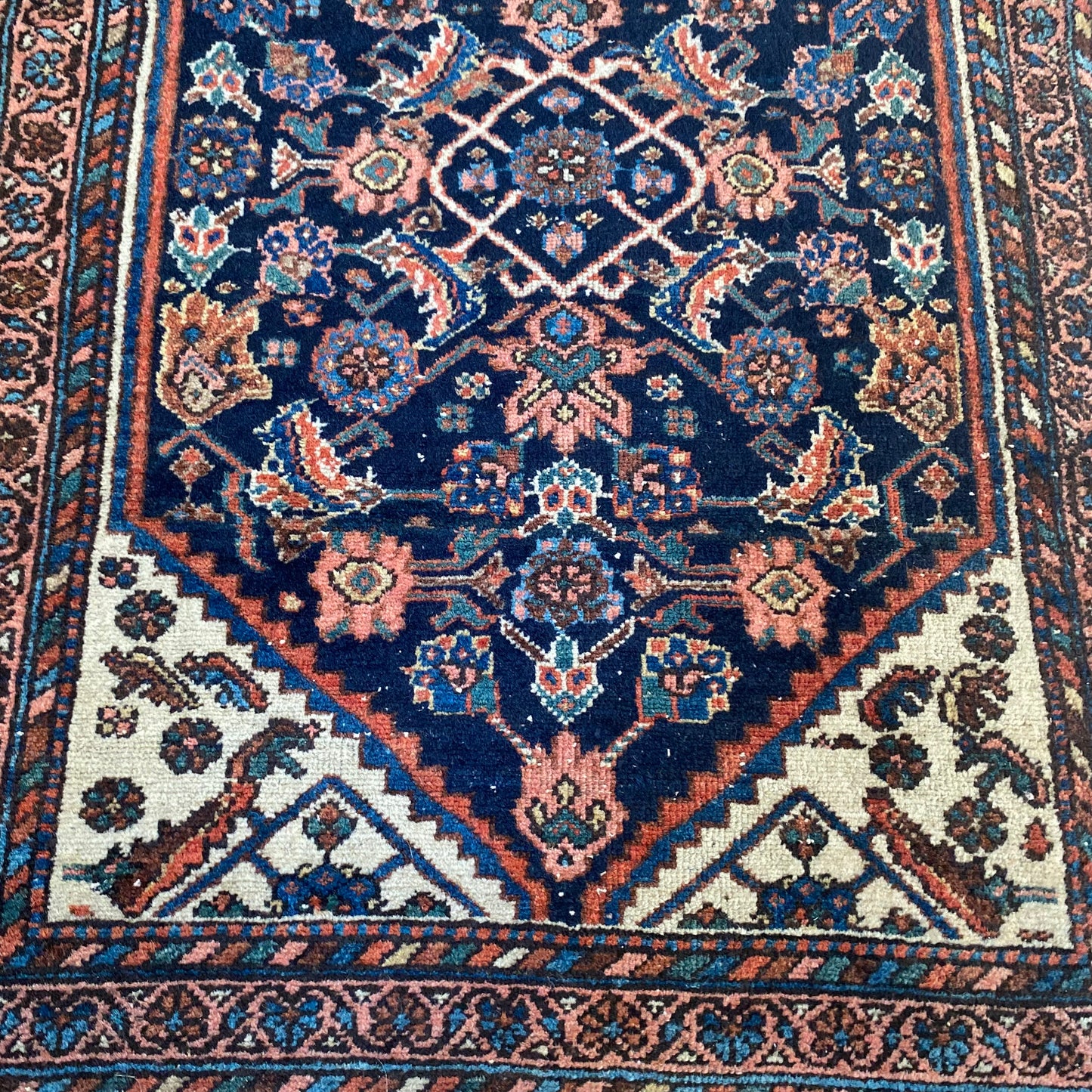 Vintage Rug, 2' 8 x 4' 1 Blue