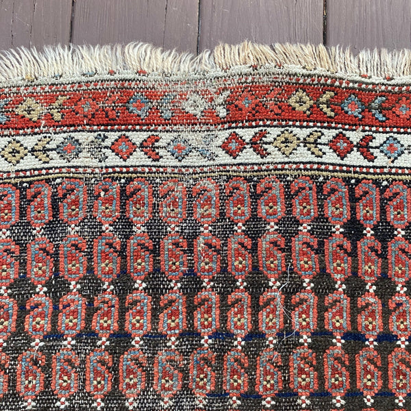 Vintage Rug, 3' 8 x 6' Brown