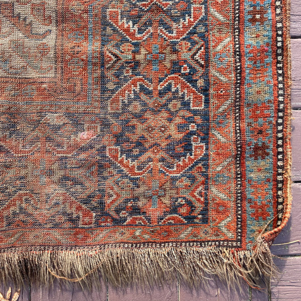 Vintage Rug, 3' 11 x 6' 1 Blue