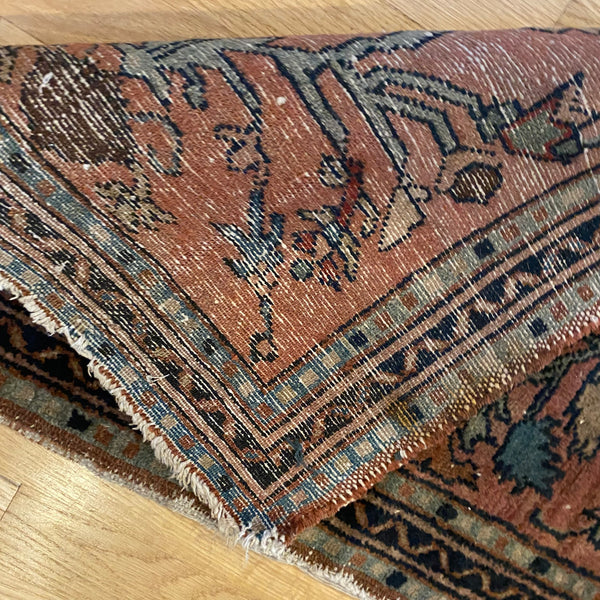 Vintage Rug, 1' 9 x 2' 9 Magenta