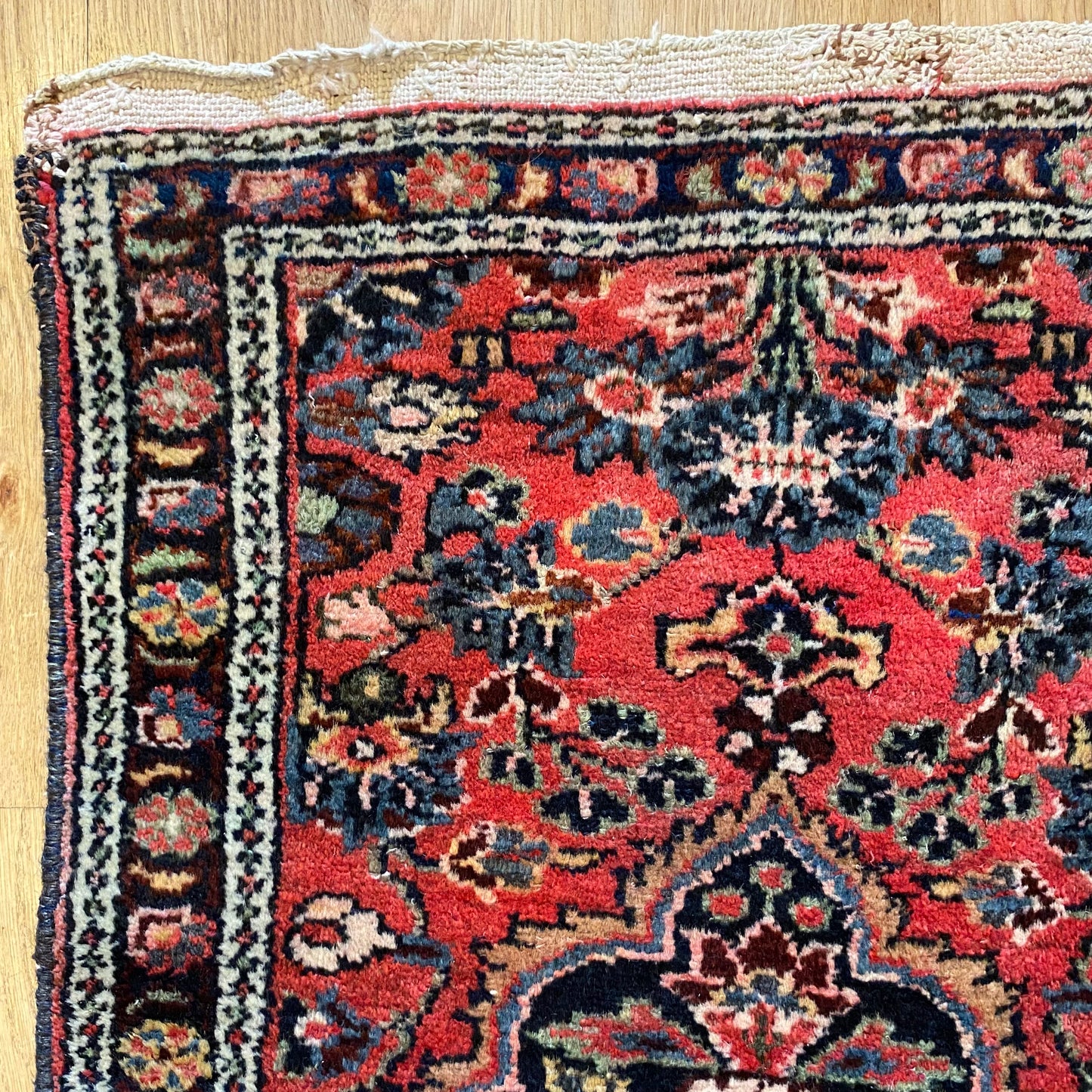 Vintage Rug, 1' 11 x 2' 11 Pink