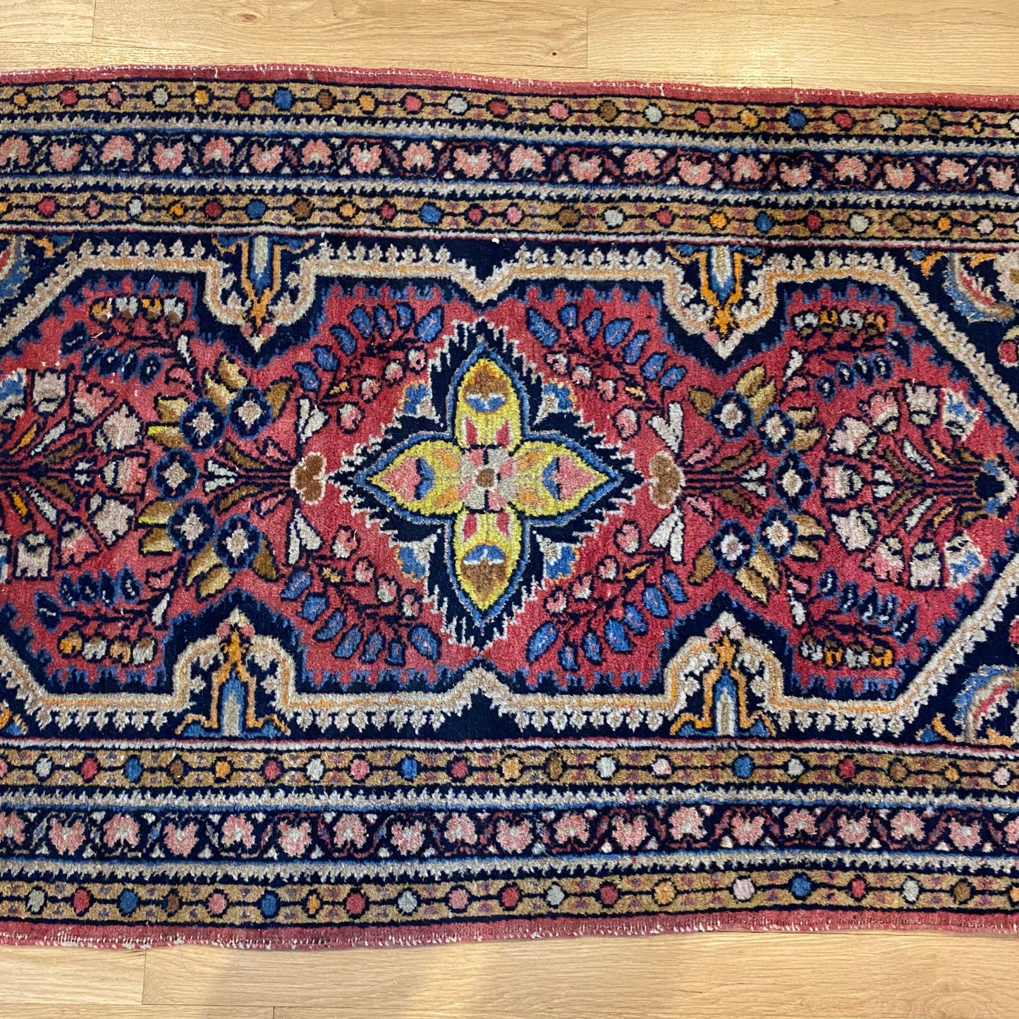 Vintage Rug, 2' 3 x 4' 2 Red