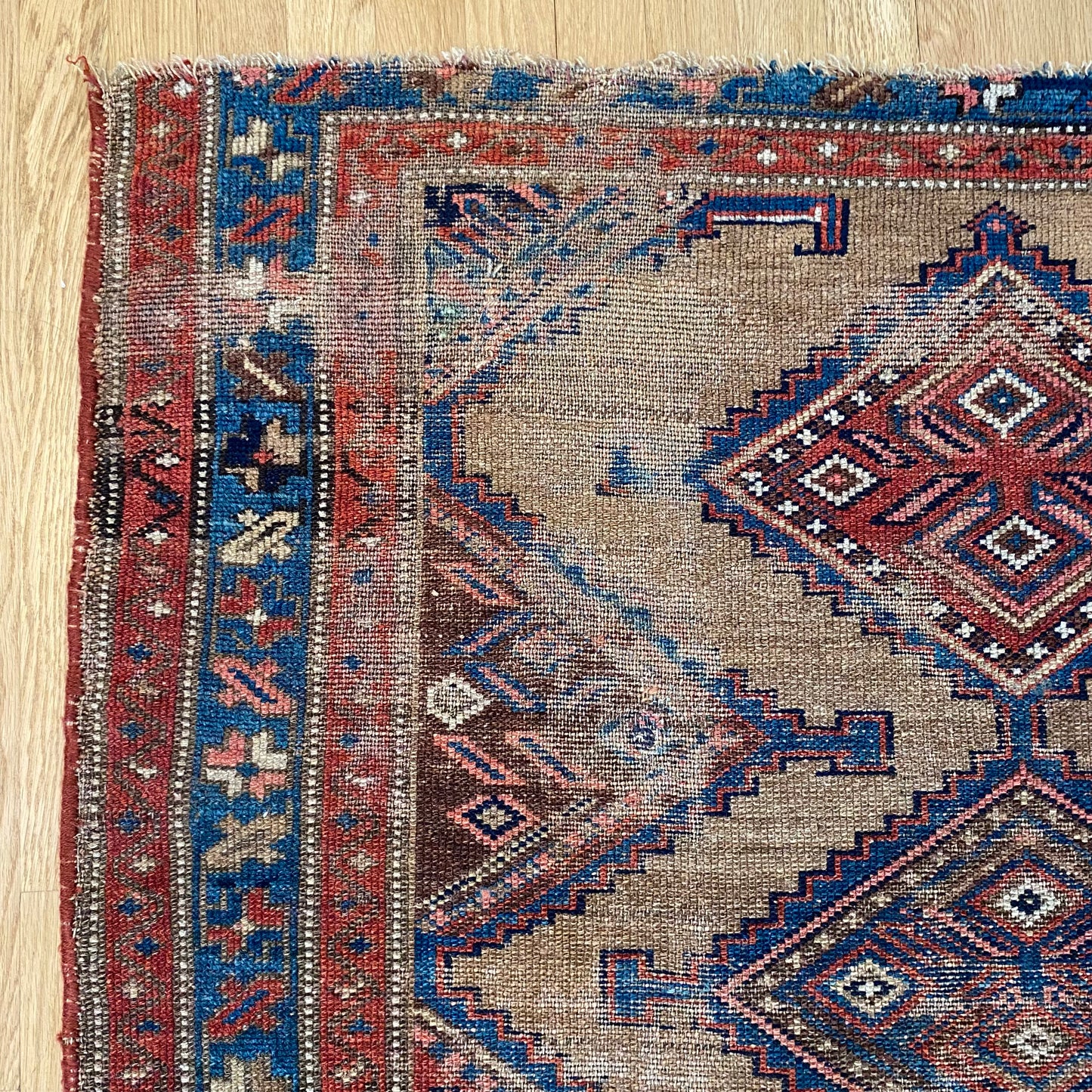 Vintage Rug, 3' 8 x 6' 1 Blue
