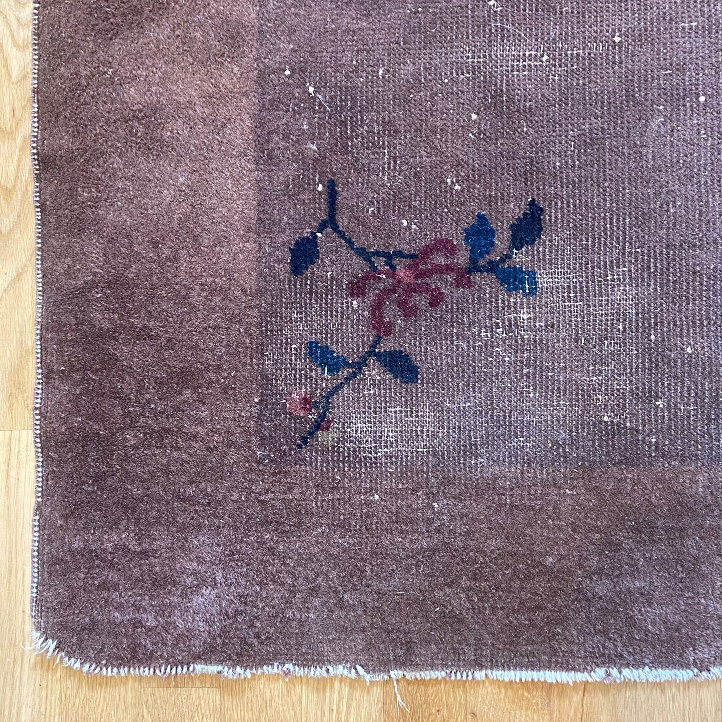 Vintage Rug 3' x 4' 10 Grey