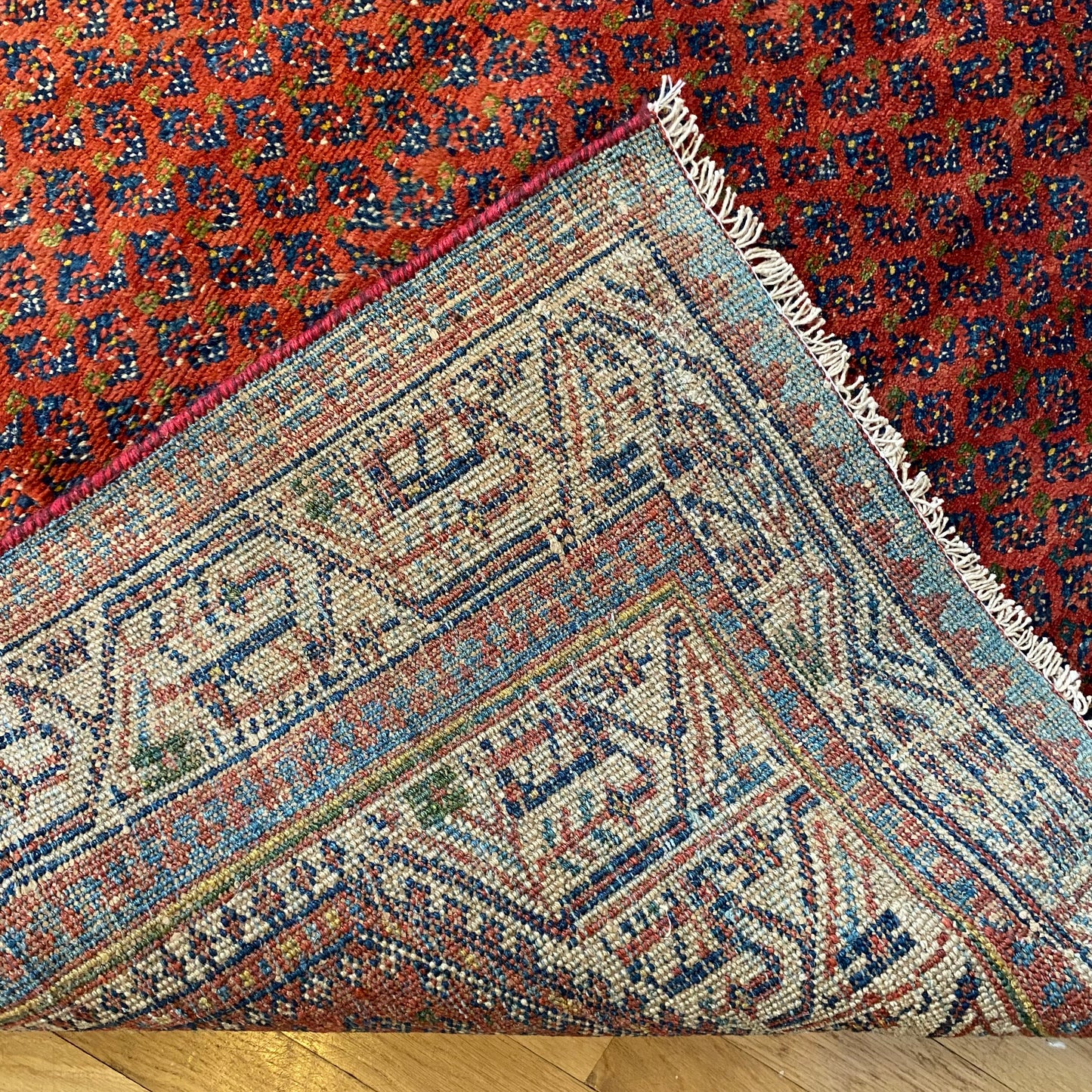 Persian Rug, 4' 6 x 6' 7 Rust