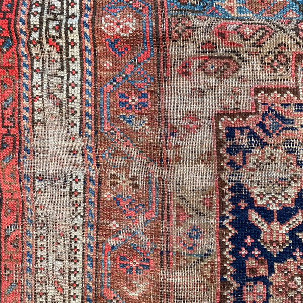 Vintage Rug, 4' 8 x 6' 9 Blue