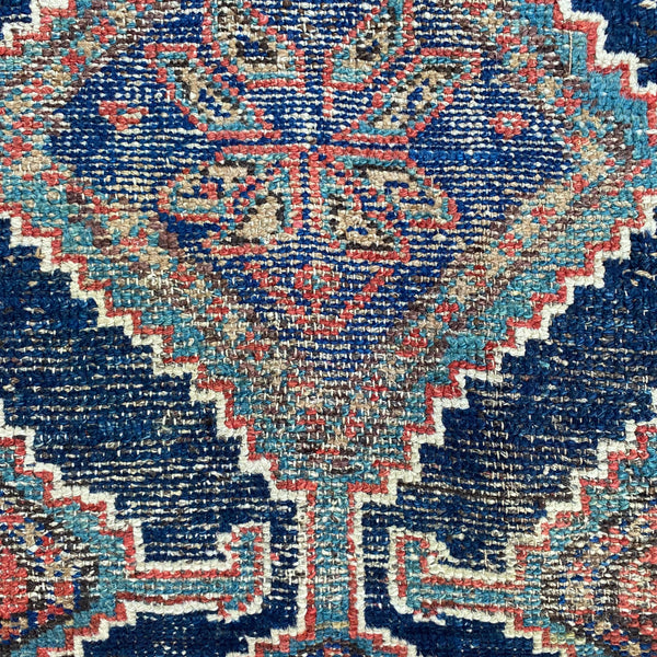 Vintage Rug, 4' x 5' 9 Red