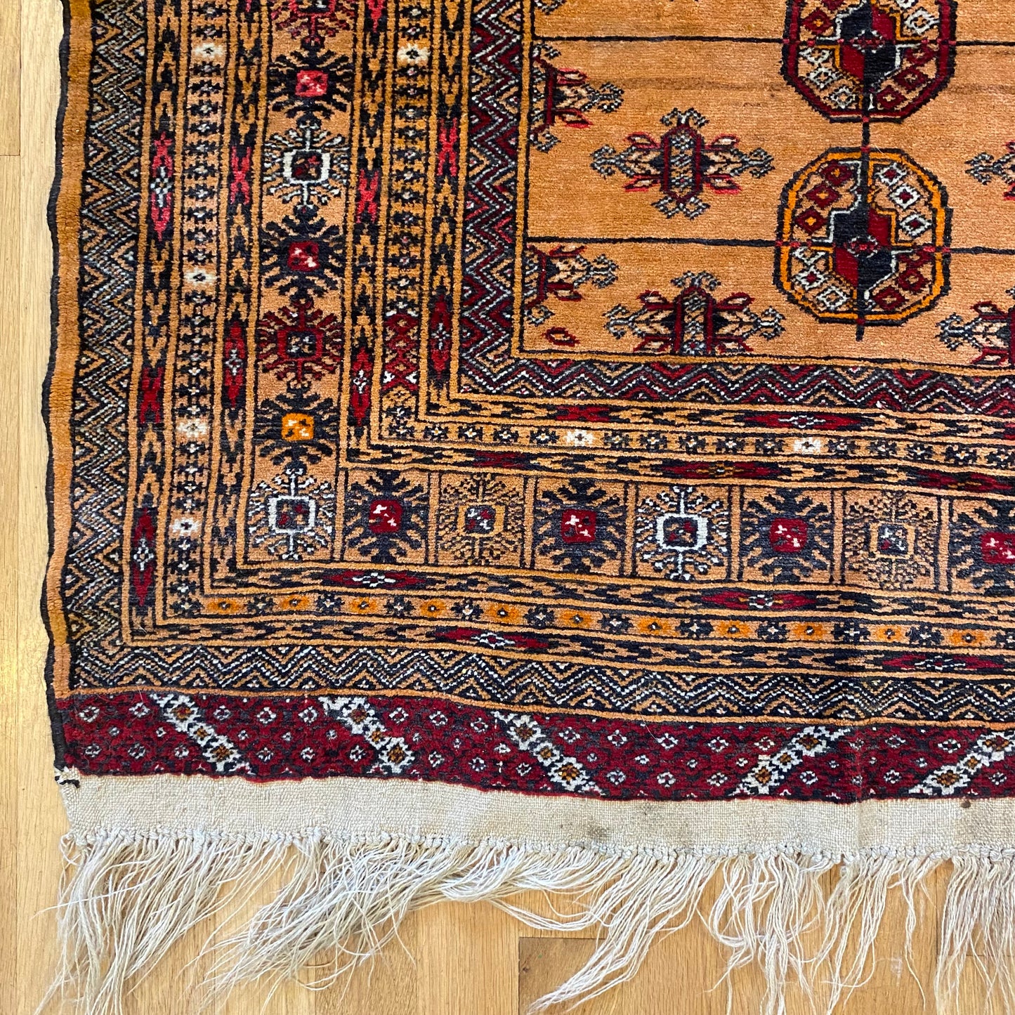 Vintage Rug, 3' x 4' 7 Gold