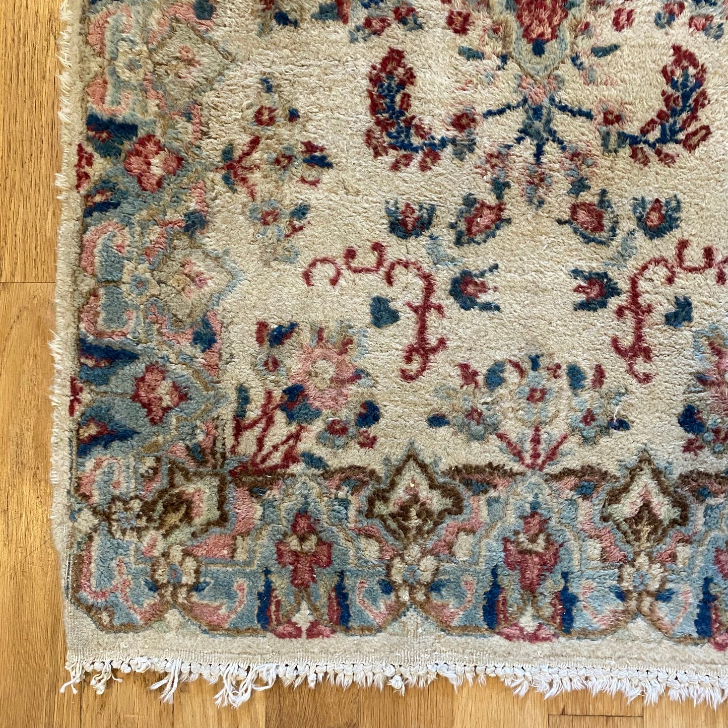 Vintage Rug, 1' 11 x 3' Cream