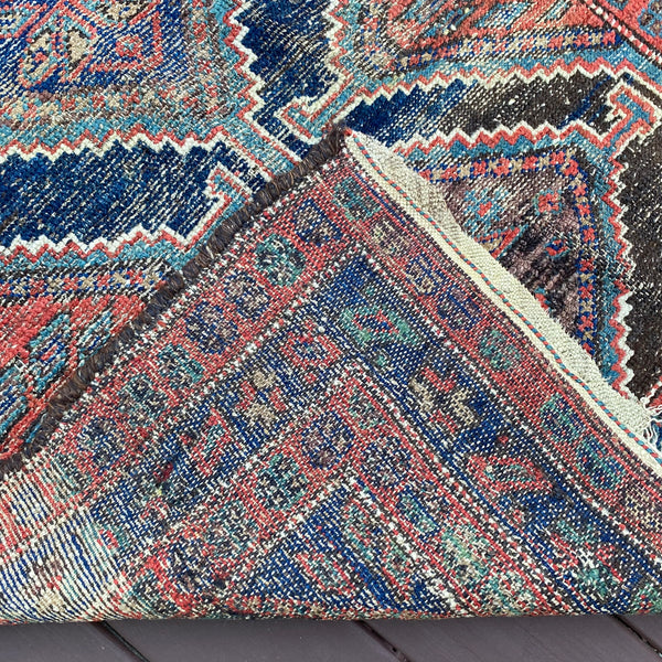 Vintage Rug, 4' x 5' 9 Red