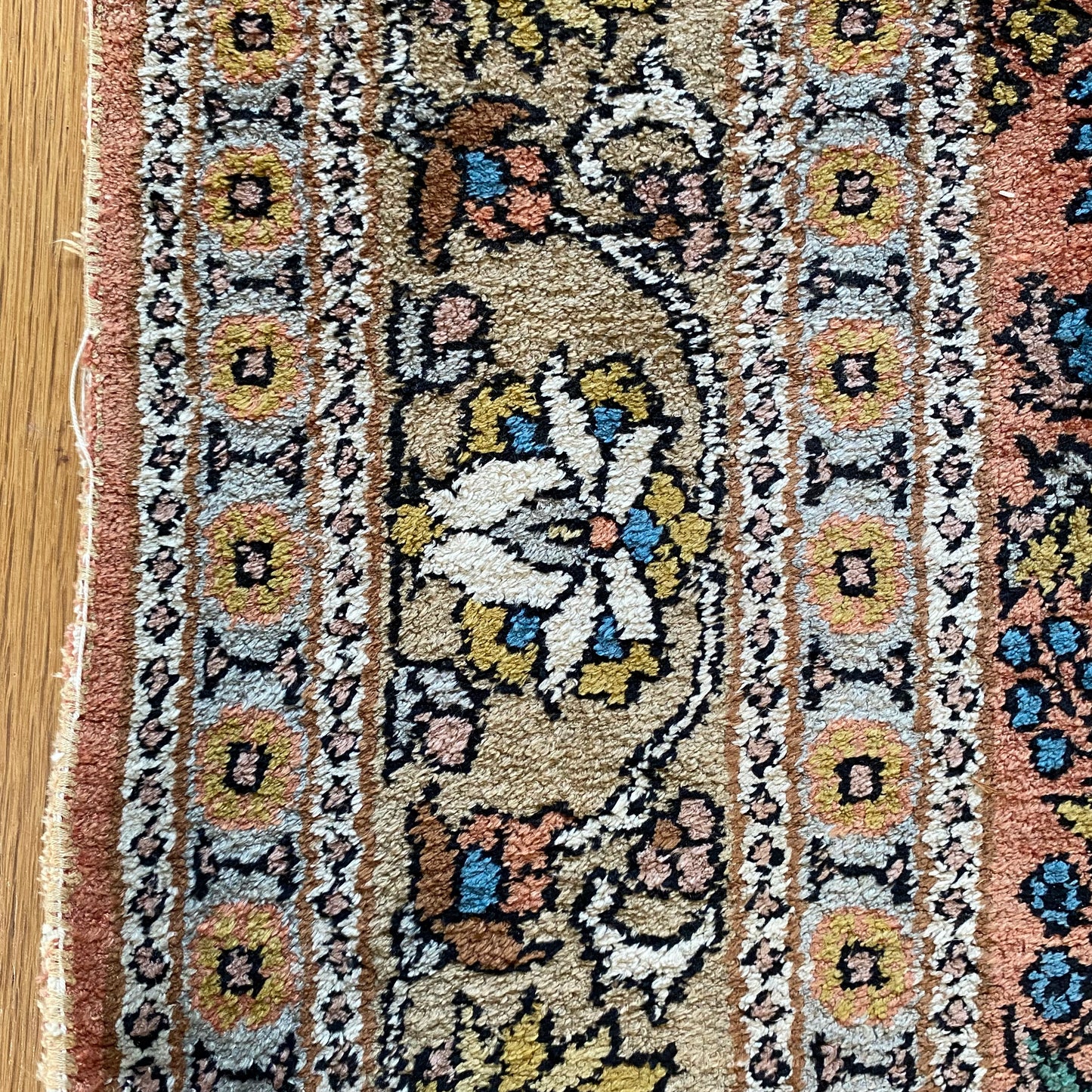Vintage Rug, 3' x 5' 3 Pink